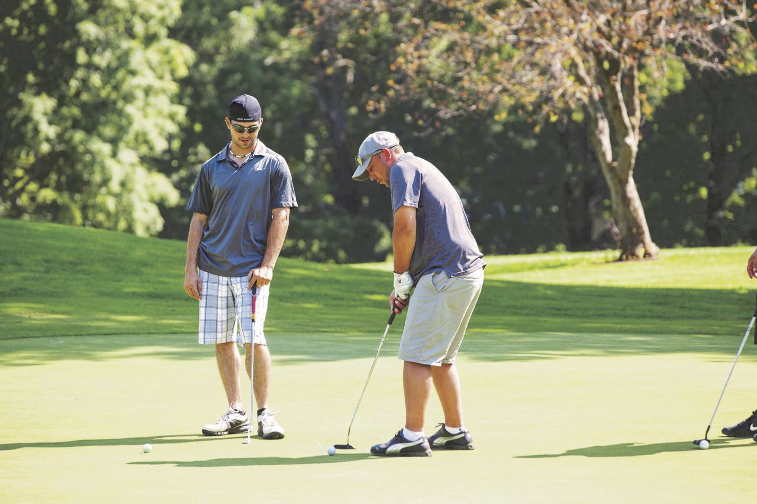 Enjoying the MSDF Golf Tournament